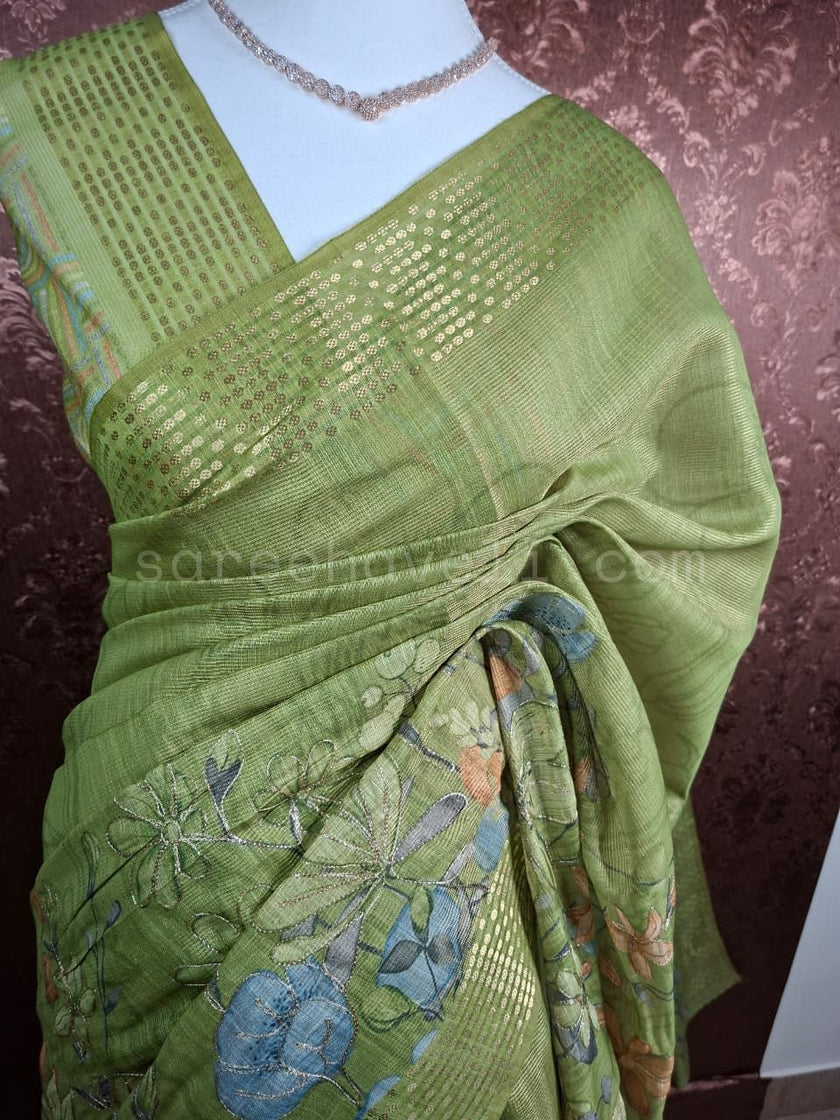 Verdant Aari Bloom - Saree Haveli Default Title