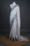 Ivory Bloom Jute Silk