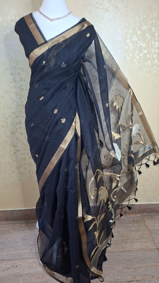 Midnight Bloom Cotton