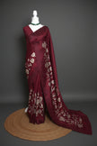 Signature Cutwork Appliqué Silk Saree