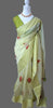 Fancy Saree-with thread work - Saree Haveli Pale Green