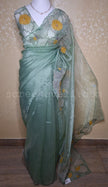 The Organza Edit - Saree Haveli Light Green