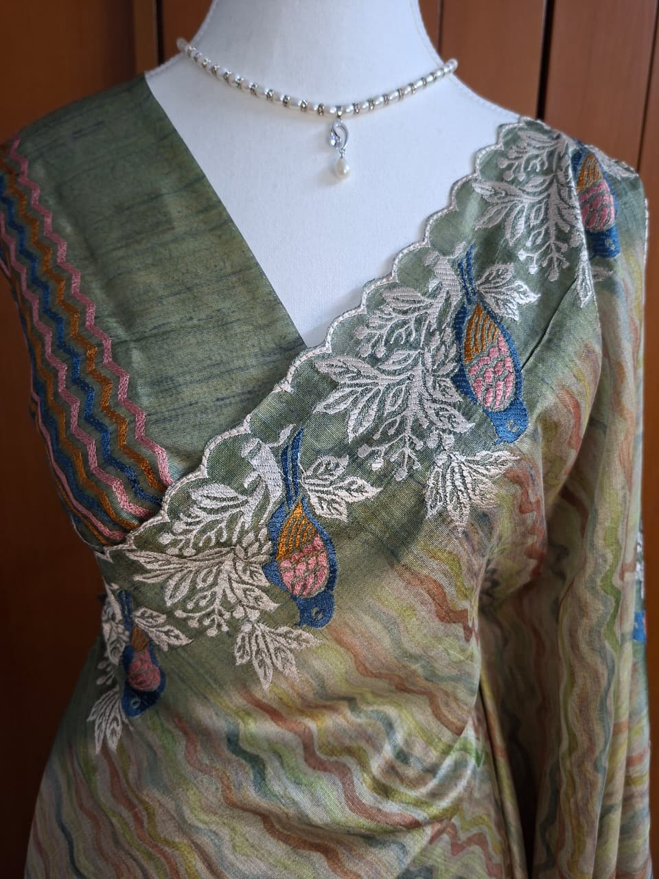 Timeless Tussar Silk Saree