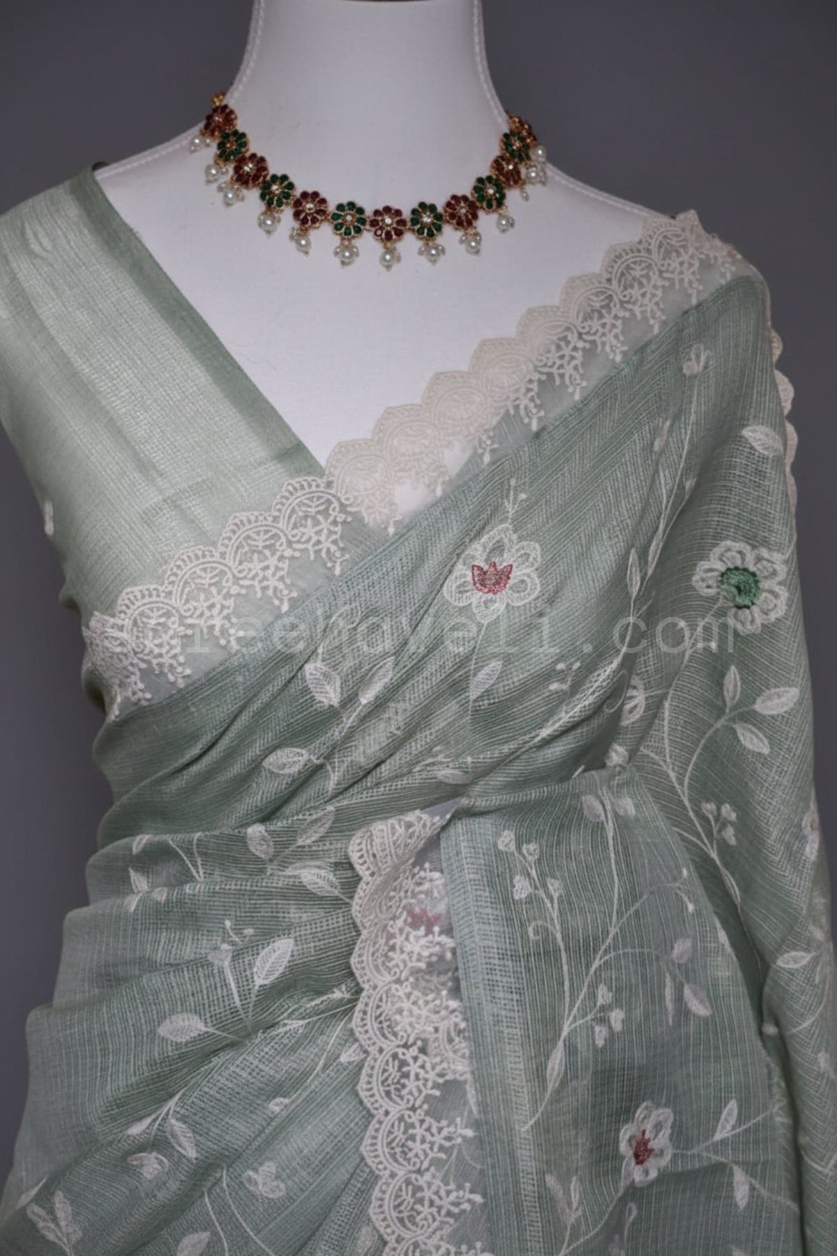 Mint Lace Bloom Kota