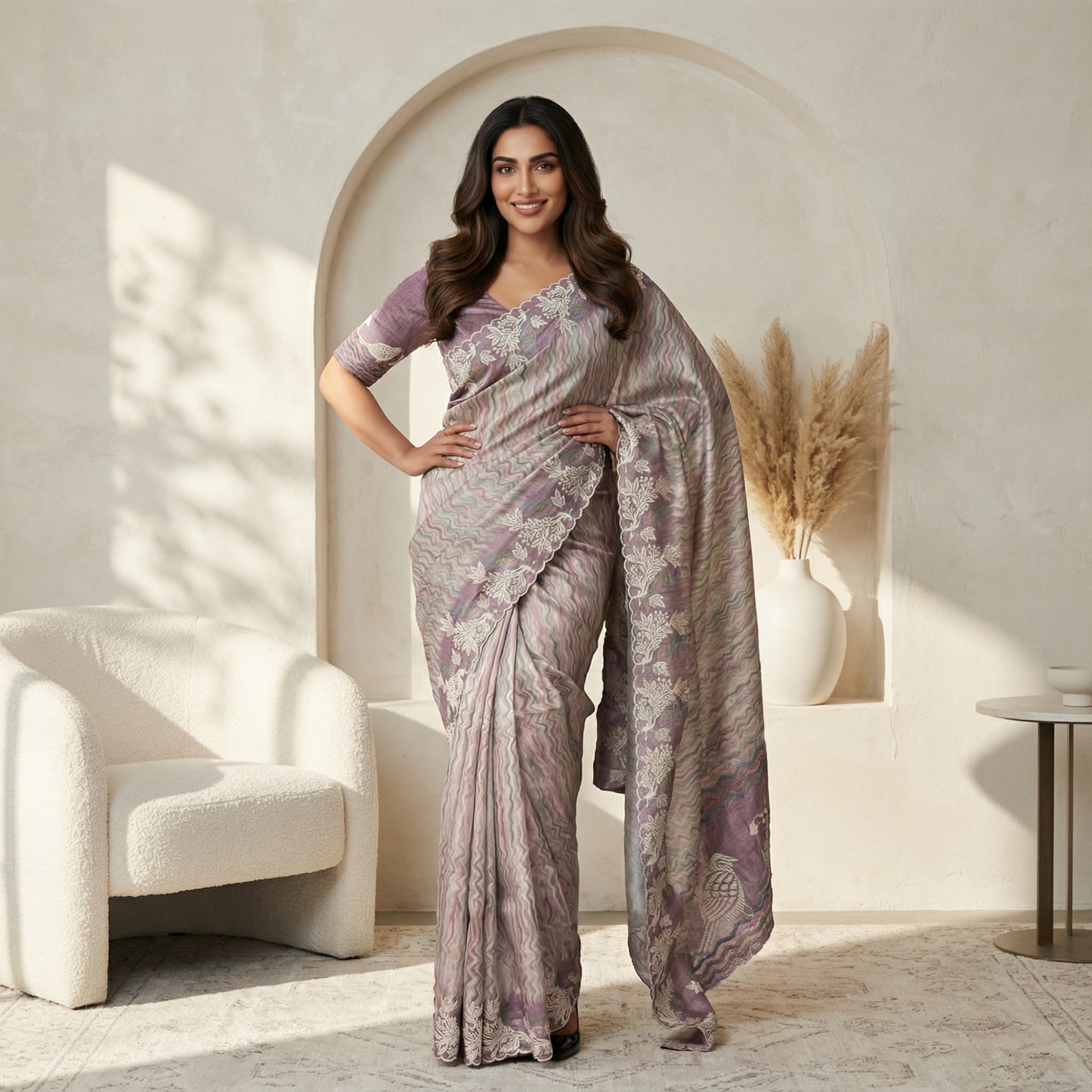 Timeless Tussar Silk Saree