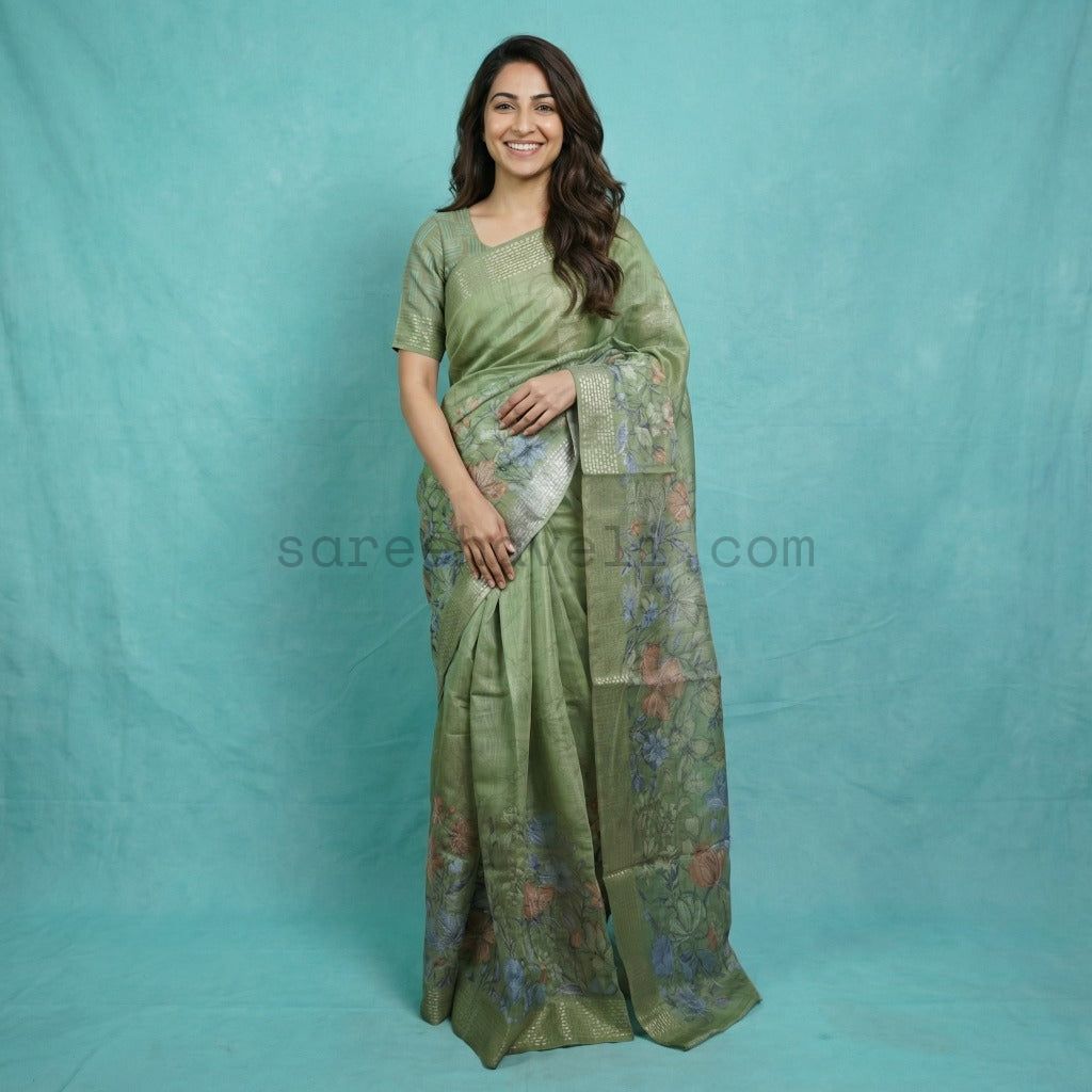 Verdant Aari Bloom - Saree Haveli Default Title