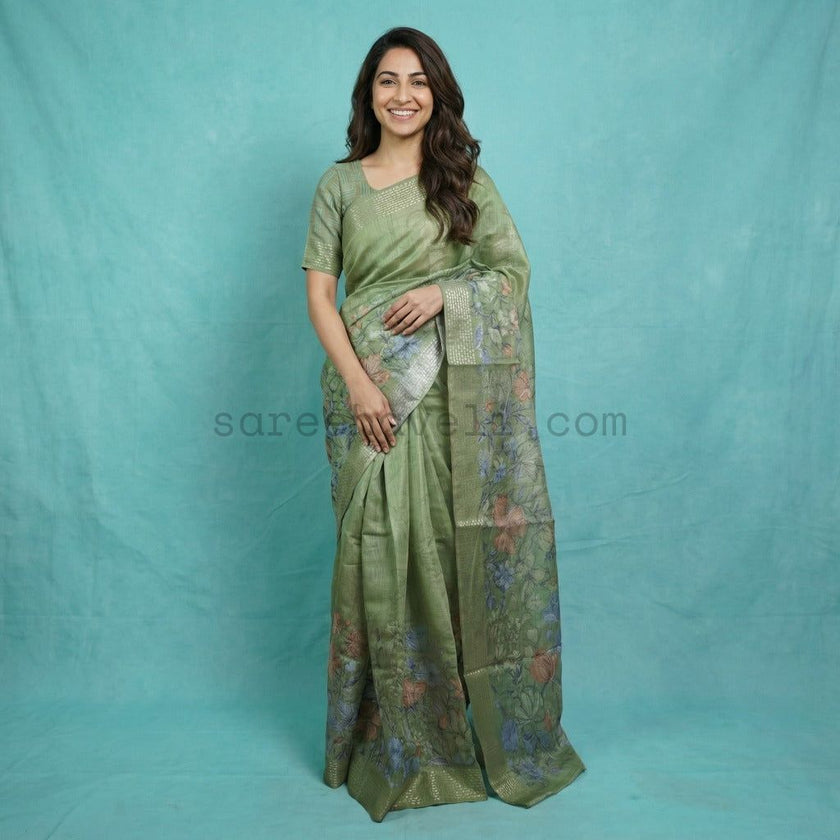 Verdant Aari Bloom - Saree Haveli Default Title
