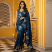 Heritage Lion Tussar Saree - Saree Haveli Default Title