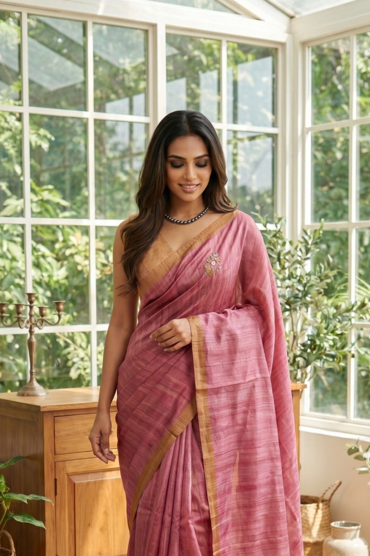 Radiant Weave Tussar Silk