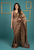 Whispering Aviary Soft Crush Tussar Cut Work Saree