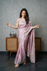Persian Garden Satin Dobby Tussar Saree