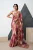 Vintage Colour Wash Crush Tussar Saree