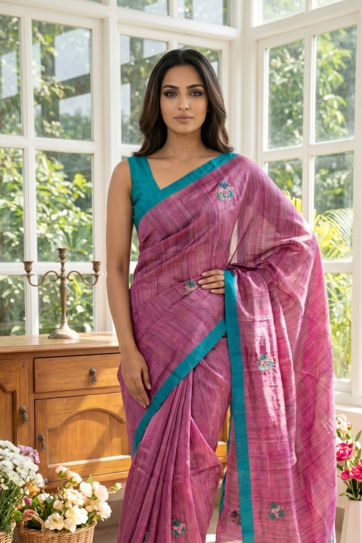 Radiant Weave Tussar Silk