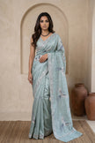 Bird Whisper Tussar Silk