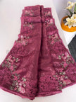 The Cutwork Edit - Saree Haveli Dark Mauve