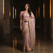 Rose Mist Embroidered Tissue