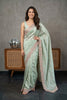 Floral Cutwork Tussar Silk