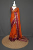 Zari Contrast Semi Jute Silk