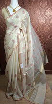 Bloom Butti Mul Chanderi - Saree Haveli Pink