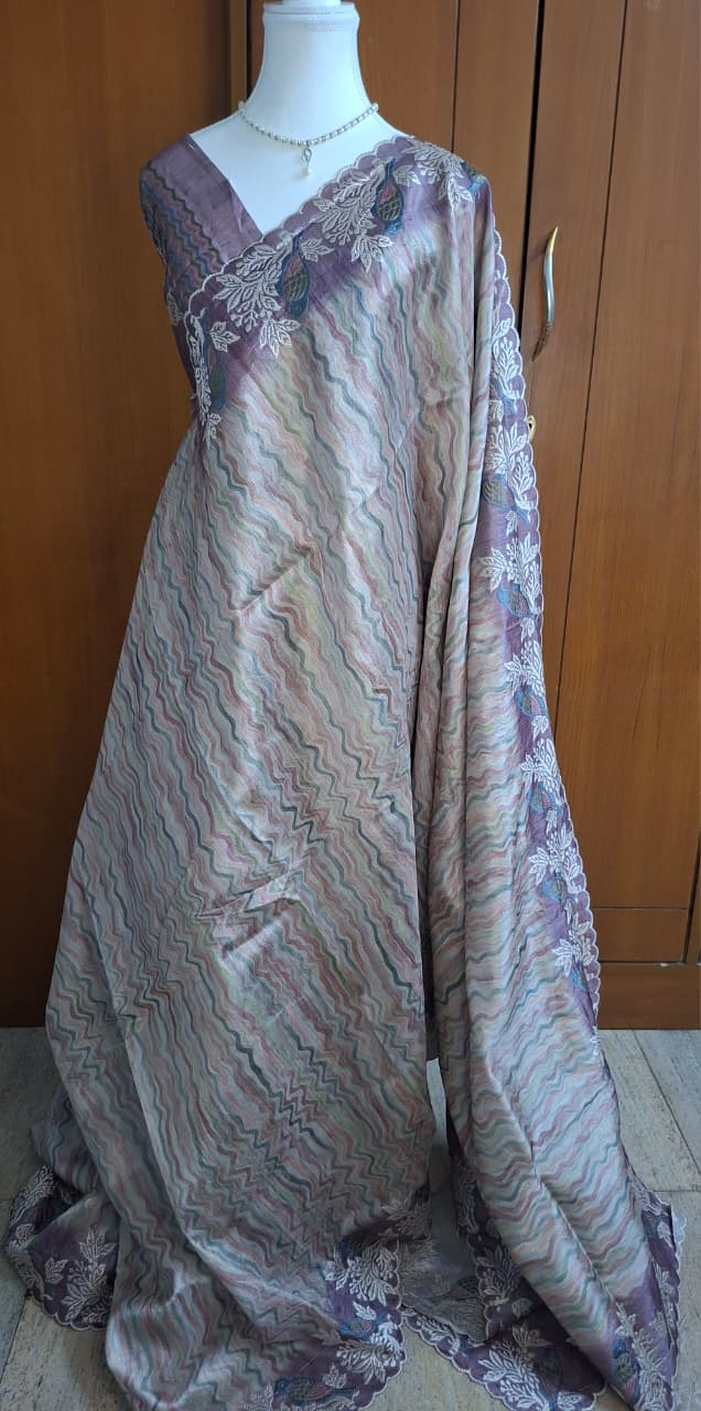 Timeless Tussar Silk Saree