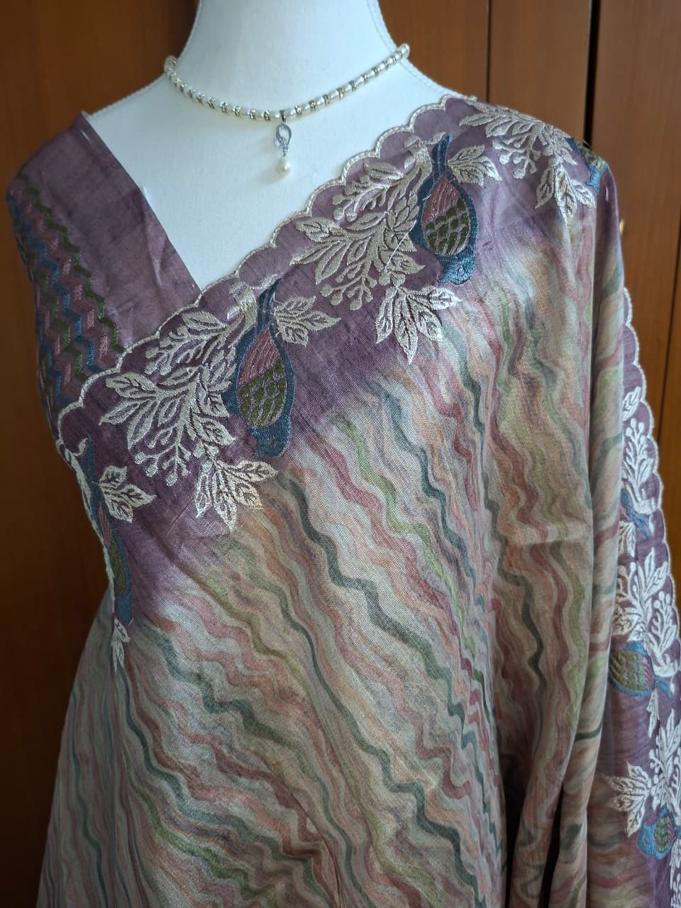 Timeless Tussar Silk Saree