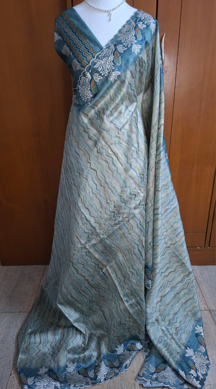 Timeless Tussar Silk Saree