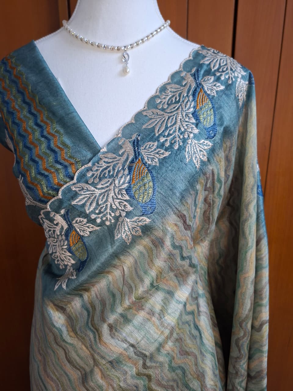 Timeless Tussar Silk Saree