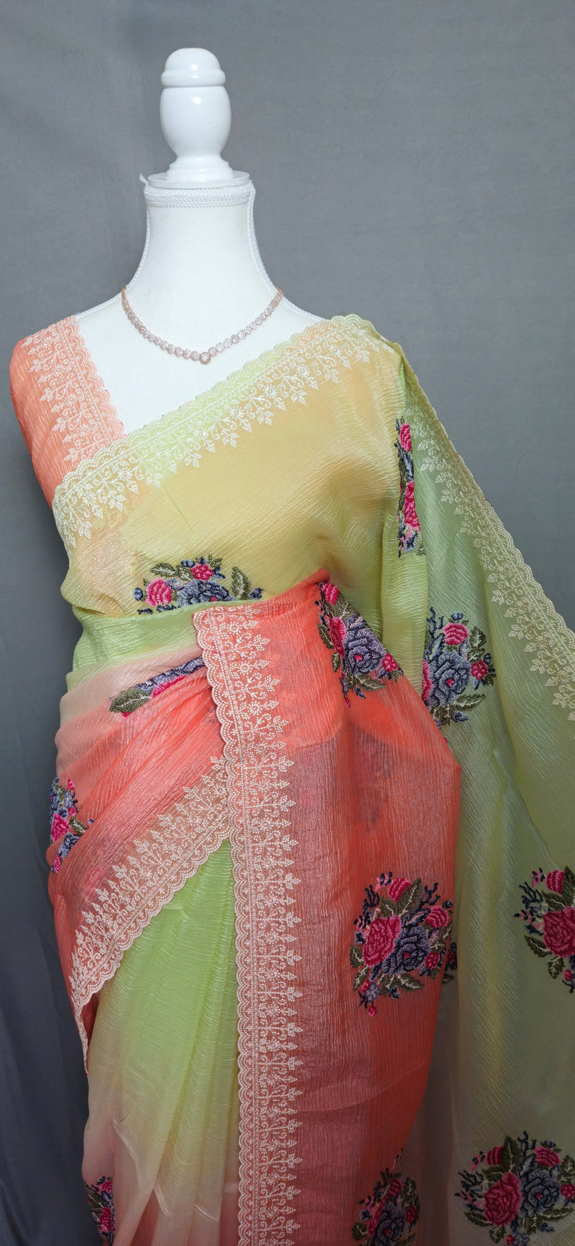Radiant Dual Tone Crush Silk