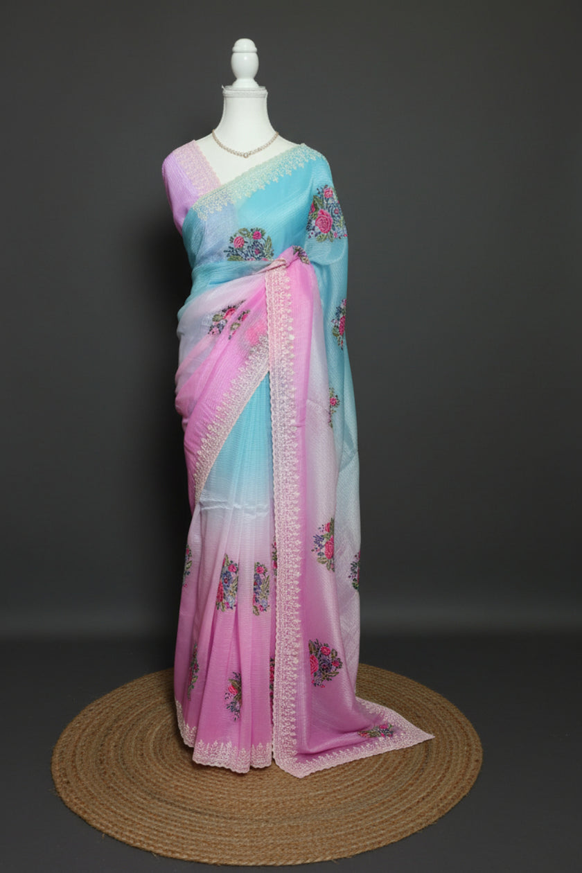 Radiant Dual Tone Crush Silk