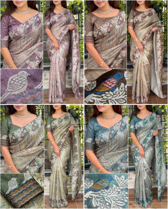 Timeless Tussar Silk Saree